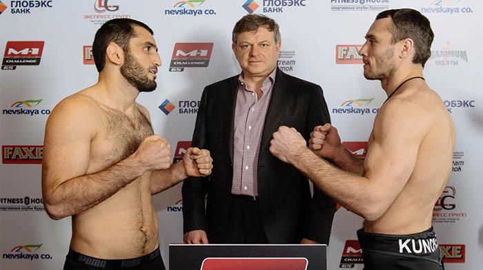 Титульный бой-реванш Алексей Кунченко vs. Мурад Абдулаев на M-1 Challenge 72